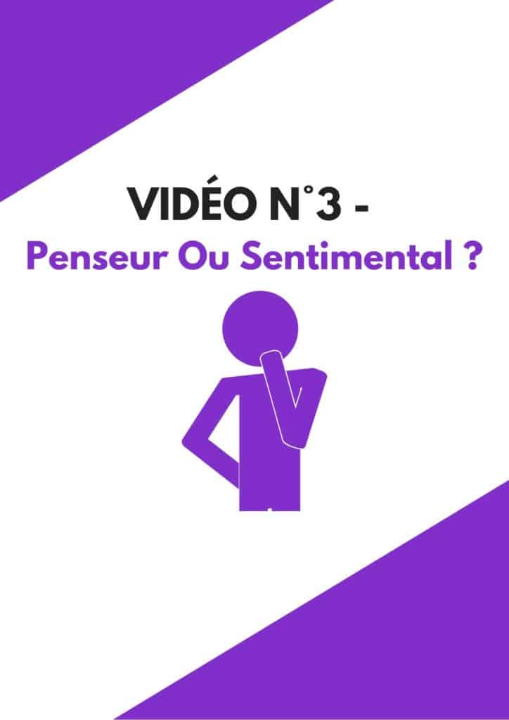 penseur ou sentimental cold reading