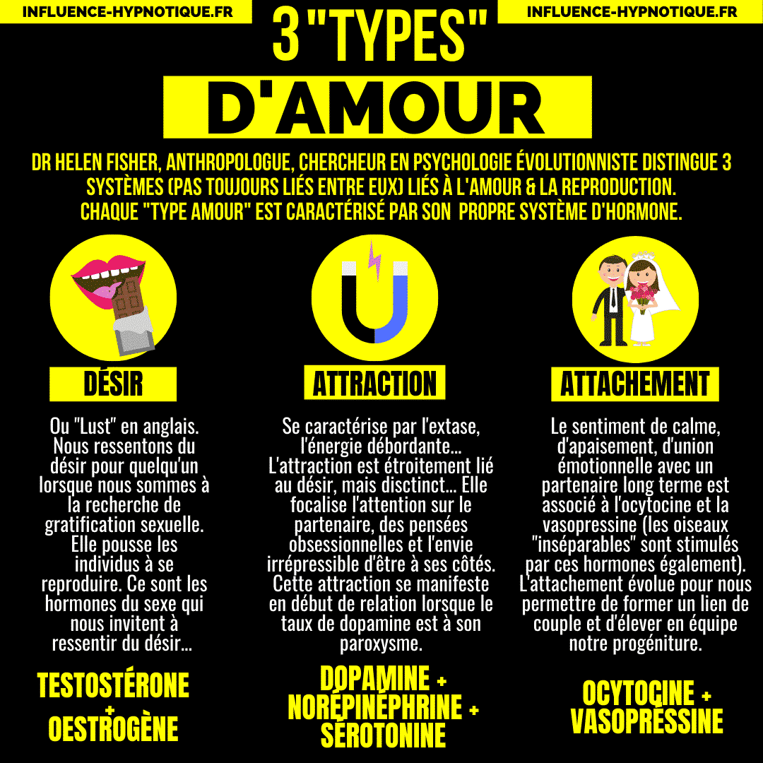 3 types d'amour - Psychologie évolutionniste