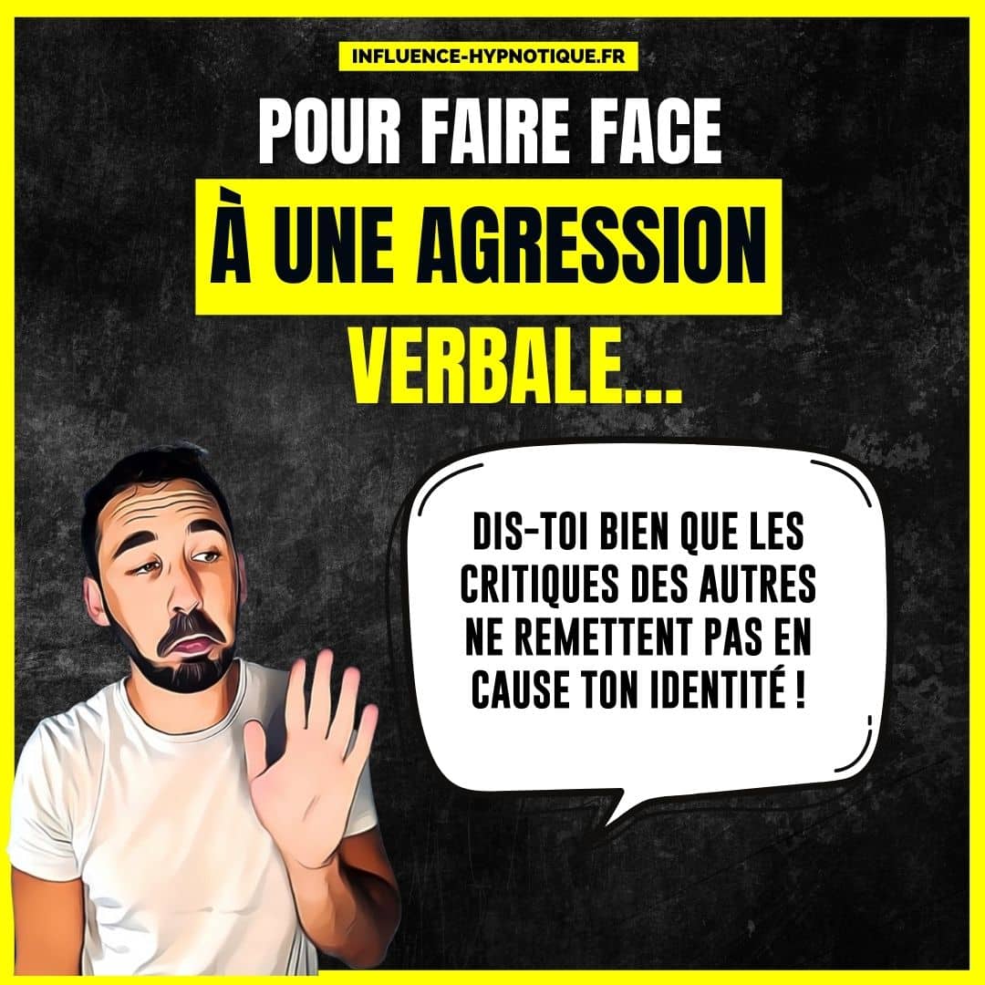 Se défendre face à une agression verbale