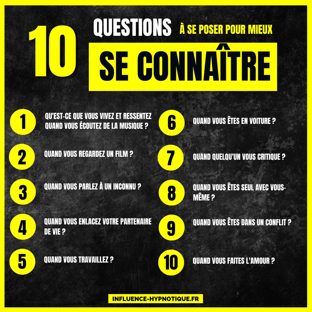 10 questions pour mieux se connaître